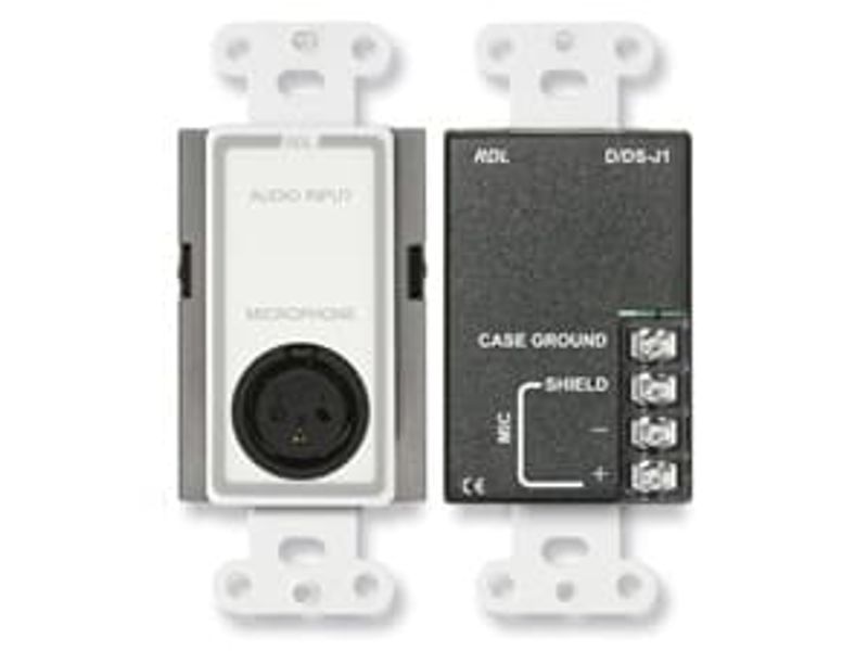 RDL Termineringsplate 1x XLRF for US-veggboks