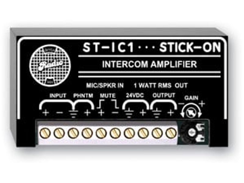 RDL Forsterker Intercom Mik-inn 1Wut