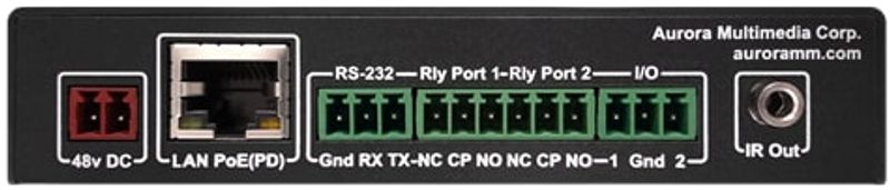 AURORA Utvidelse 1xRS232 1xIR 2xRele(30VDC) 2xI/O POE