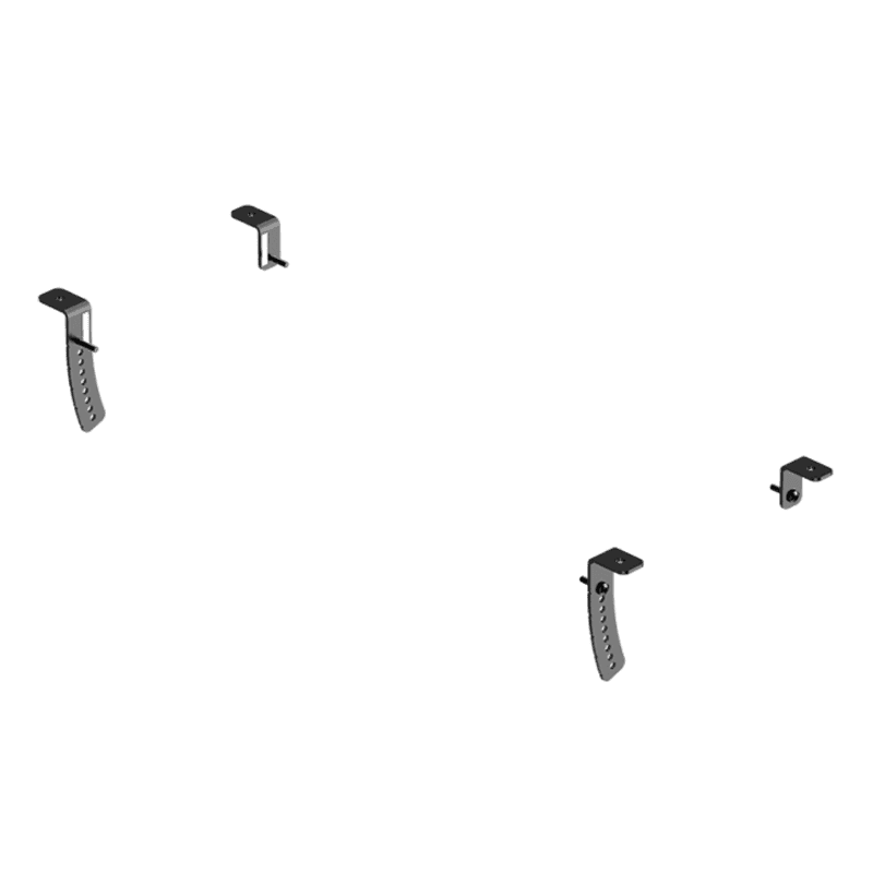 Ceiling fastening bracket with angles for K3iW
