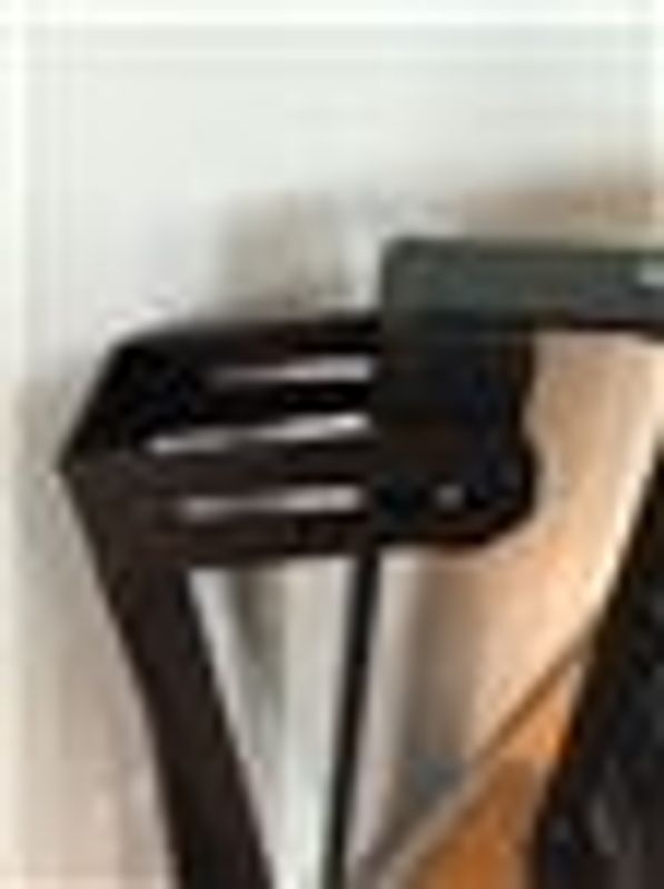 Brakett ETX-10P, Sort, Utvid.f/verti tilt 20gr, Venstre