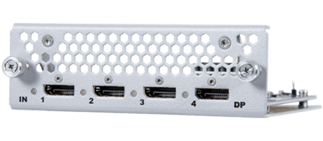 Hovedbilde Input conn card with 4x DisplayPort 1.2 (case inc)