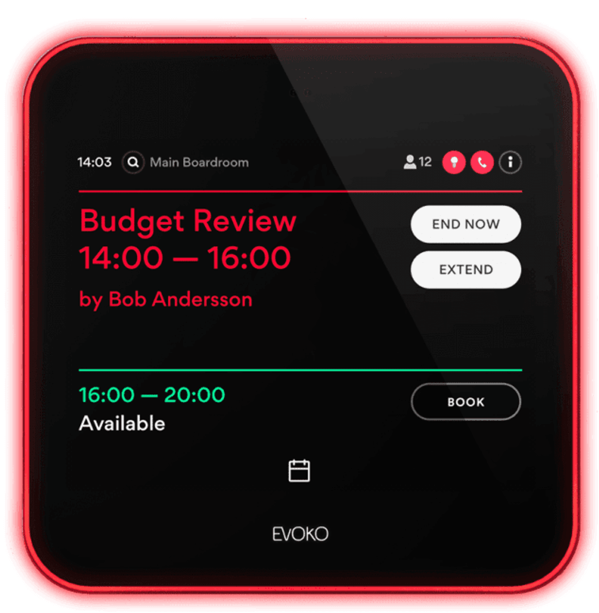 Evoko Liso Room Manager